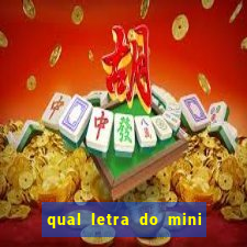 qual letra do mini dolar hoje